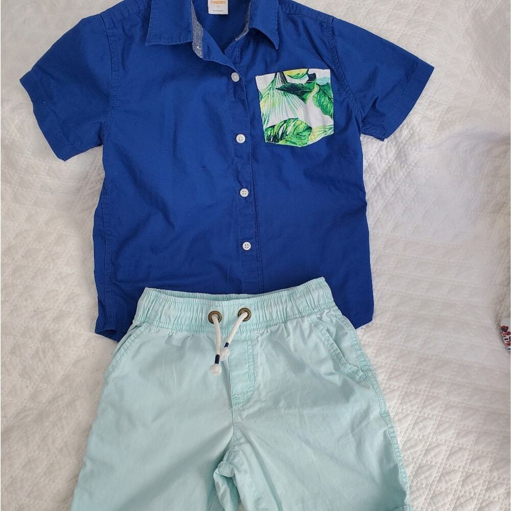 Gymboree short and shirt bundle